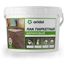 Лак паркетный акриловый ARIDAL L3 глянцевый