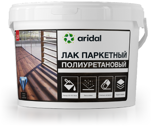 Лак паркетный полиуретановый ARIDAL L5
